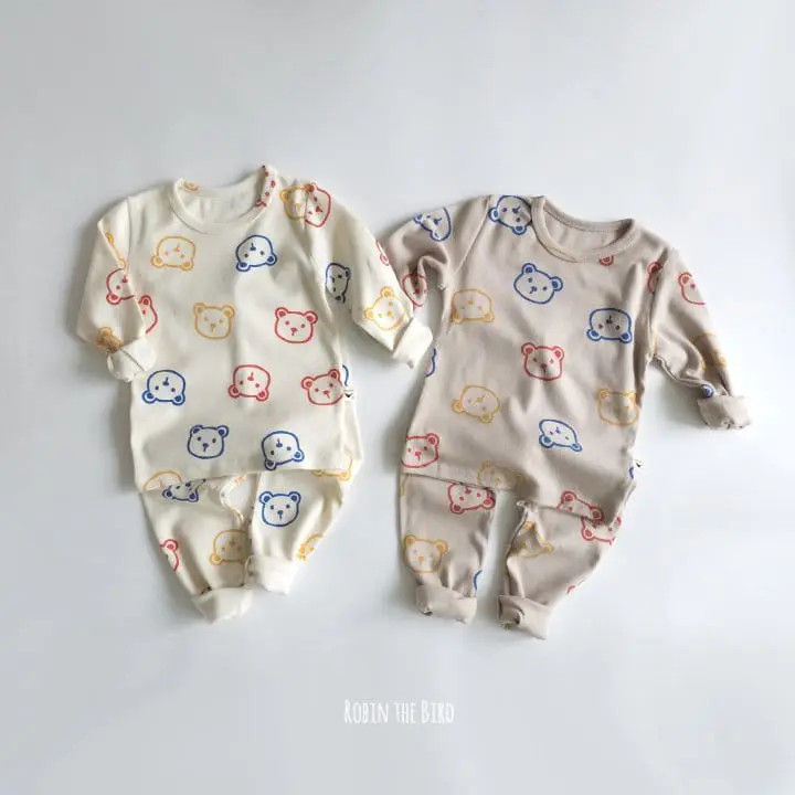 Saerobin - Korean Children Fashion - #designkidswear - Crayon Bear Easywear - 5