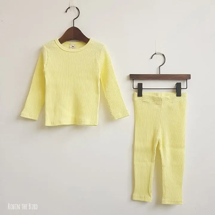 Saerobin - Korean Children Fashion - #fashionkids - Rib Easywear - 6