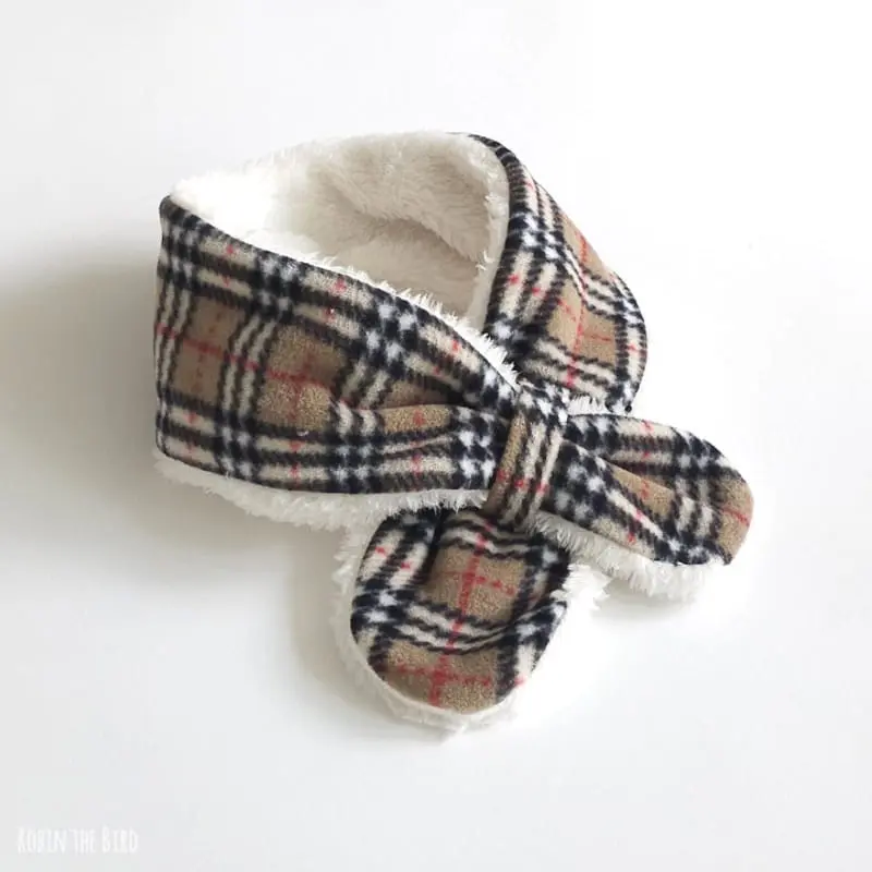 Saerobin - Korean Children Fashion - #fashionkids - Fleece Fluffy Muffler - 3