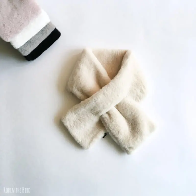 Saerobin - Korean Children Fashion - #fashionkids - F Fluffy Muffer - 2