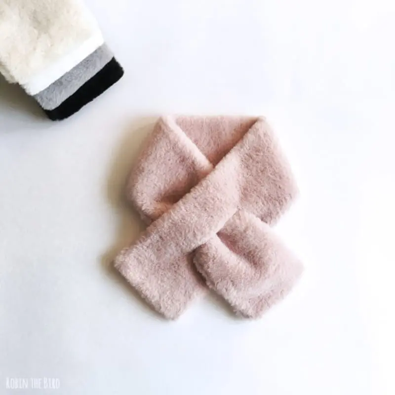 Saerobin - Korean Children Fashion - #kidzfashiontrend - F Fluffy Muffer - 5