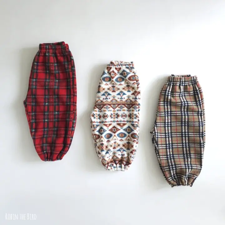 Saerobin - Korean Children Fashion - #littlefashionista - Warm Pants - 10