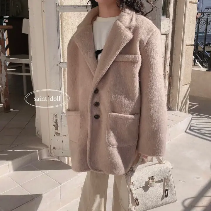 Saint Doll - Korean Children Fashion - #Kfashion4kids - Mo Hair Jacket with mom - 11
