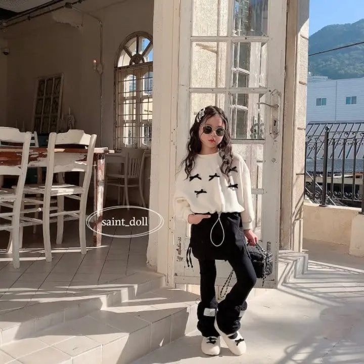 Saint Doll - Korean Children Fashion - #childofig - Ribbon Sweatshirt - 7