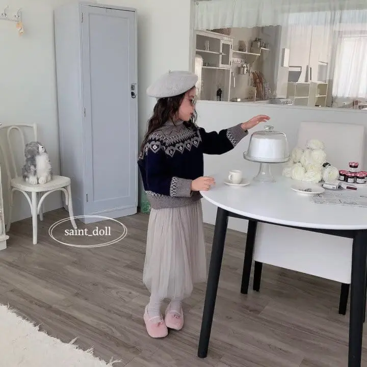 Saint Doll - Korean Children Fashion - #childofig - Mallet Mesh Skirt - 12