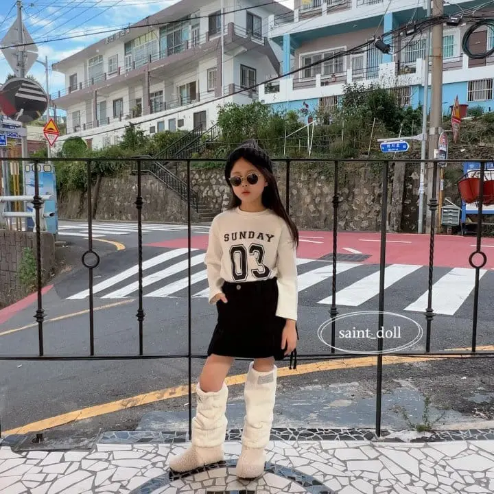 Saint Doll - Korean Children Fashion - #childofig - Sunday Tee - 7