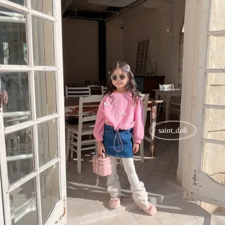 Saint Doll - Korean Children Fashion - #designkidswear - Ribbon Sweatshirt - 9