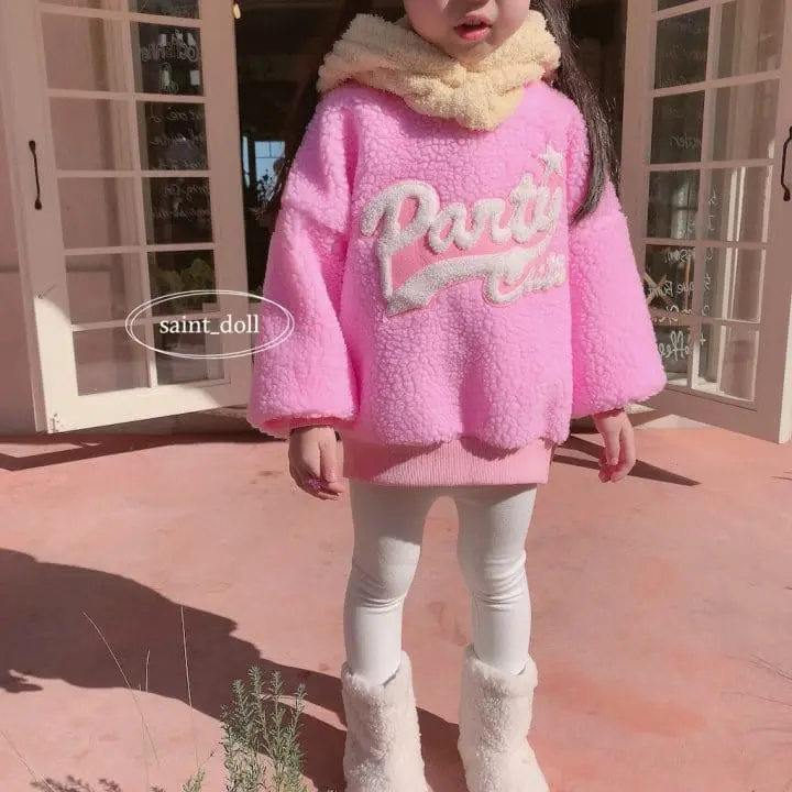 Saint Doll - Korean Children Fashion - #designkidswear - Cuter Fleece Sweatshirt - 11