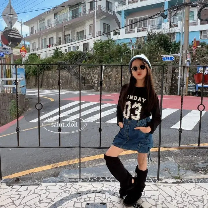 Saint Doll - Korean Children Fashion - #designkidswear - Sunday Tee - 9