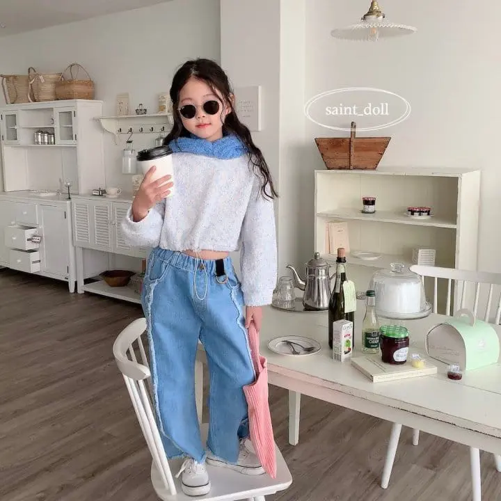 Saint Doll - Korean Children Fashion - #discoveringself - Denim Line Patns - 2