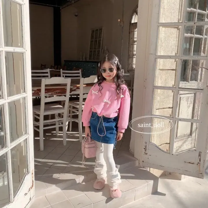Saint Doll - Korean Children Fashion - #discoveringself - Ribbon Sweatshirt - 10