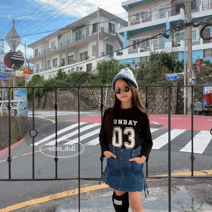 Saint Doll - Korean Children Fashion - #discoveringself - Sunday Tee - 10