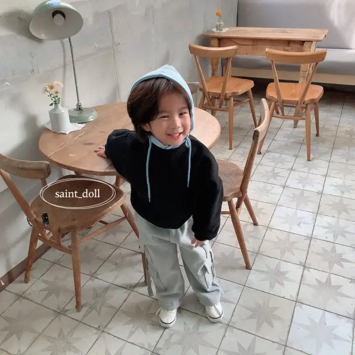 Saint Doll - Korean Children Fashion - #fashionkids - Danjjack Hoody Tee - 11