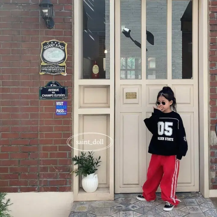 Saint Doll - Korean Children Fashion - #kidsshorts - 05 Pping ST Sweatshirt with mom - 6