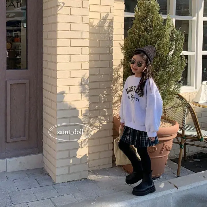 Saint Doll - Korean Children Fashion - #kidsstore - Boston Swaetshirt - 9