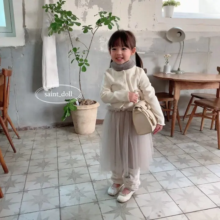 Saint Doll - Korean Children Fashion - #kidsstore - Mallet Mesh Skirt - 2