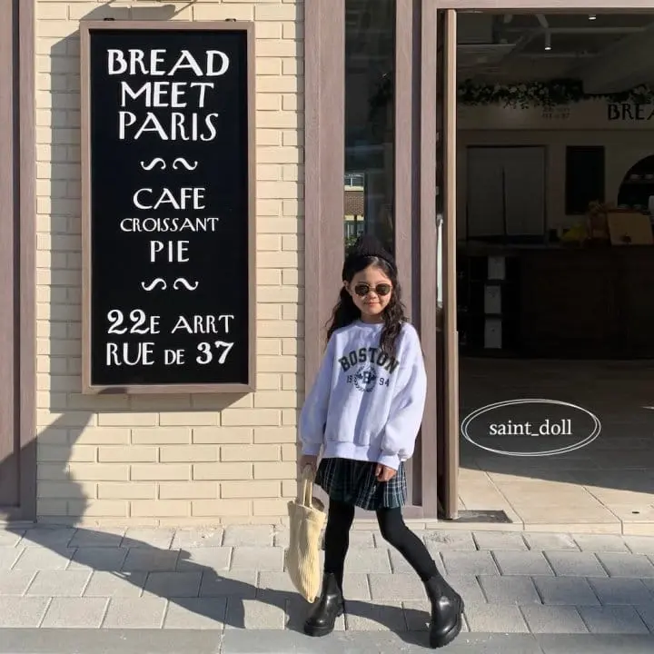 Saint Doll - Korean Children Fashion - #kidzfashiontrend - Boston Swaetshirt - 10
