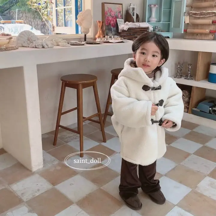 Saint Doll - Korean Children Fashion - #littlefashionista - Bear Hoody Coat - 2