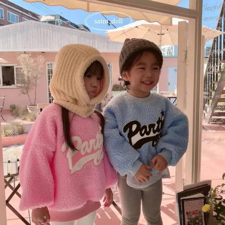 Saint Doll - Korean Children Fashion - #littlefashionista - Cuter Fleece Sweatshirt - 2