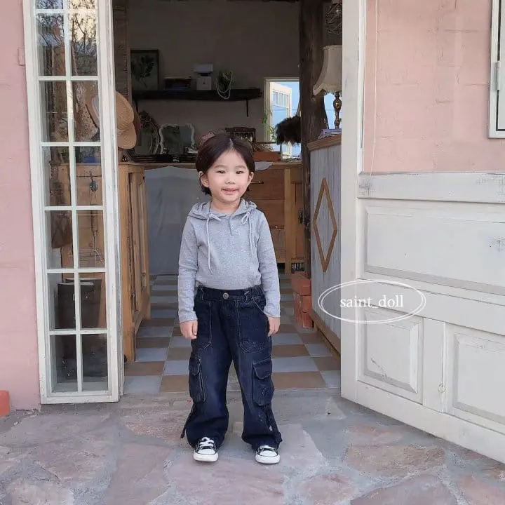 Saint Doll - Korean Children Fashion - #littlefashionista - Danjjack Hoody Tee - 2