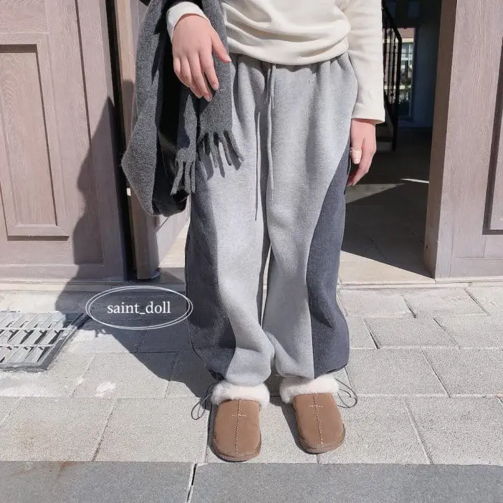 Saint Doll - Korean Children Fashion - #littlefashionista - Denim Pants with mom