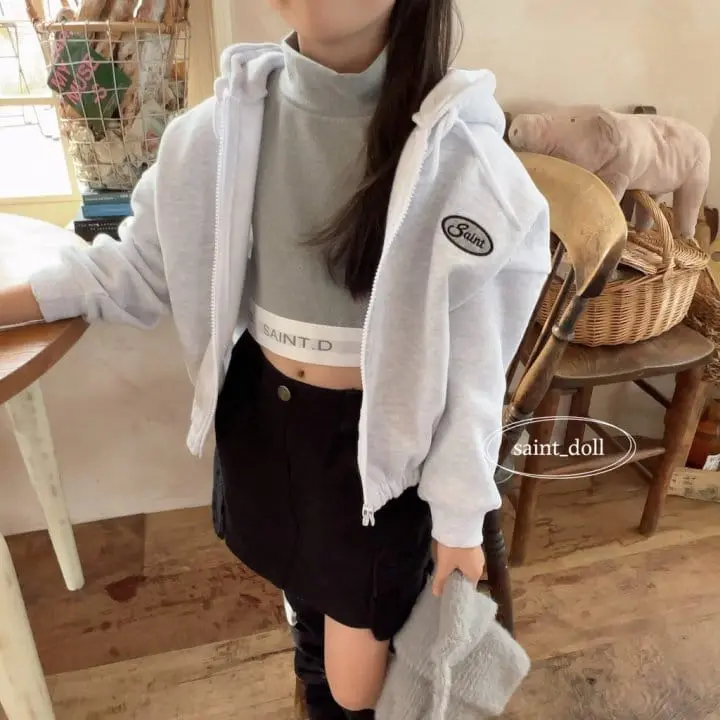 Saint Doll - Korean Children Fashion - #Kfashion4kids - Banding Hoody Zip-up with mom - 4