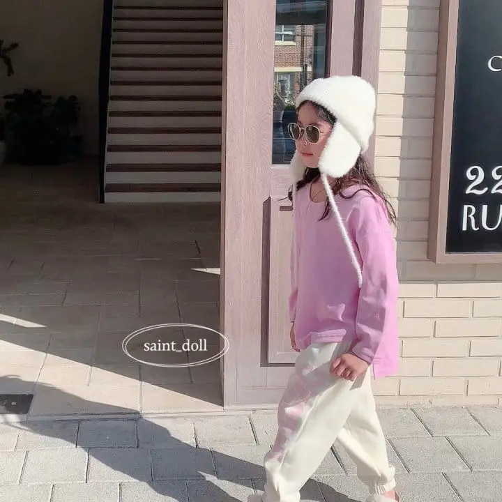 Saint Doll - Korean Children Fashion - #magicofchildhood - Veloure Loose Tee with mom - 12