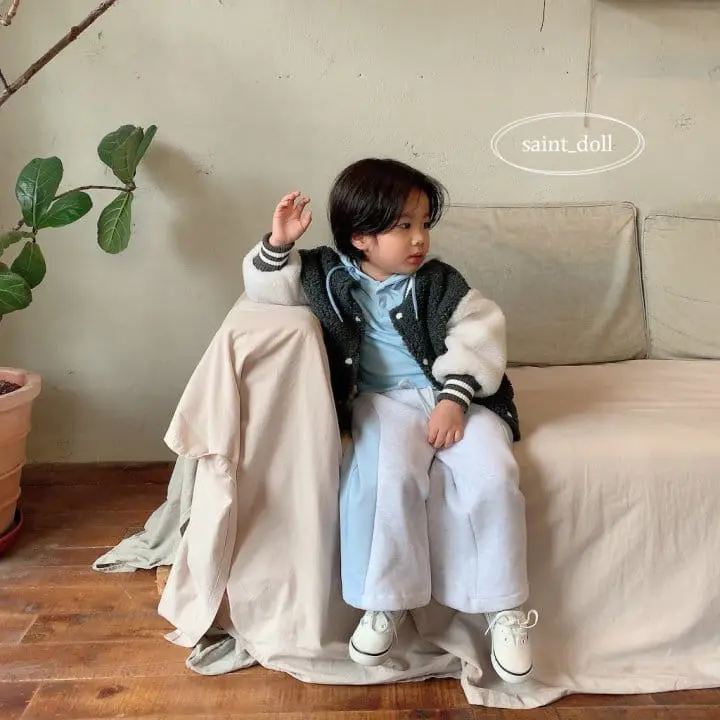 Saint Doll - Korean Children Fashion - #magicofchildhood - Bbosong Baseball Jumpert with mom - 8
