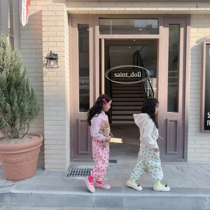 Saint Doll - Korean Children Fashion - #magicofchildhood - Flower Pants with mom - 10
