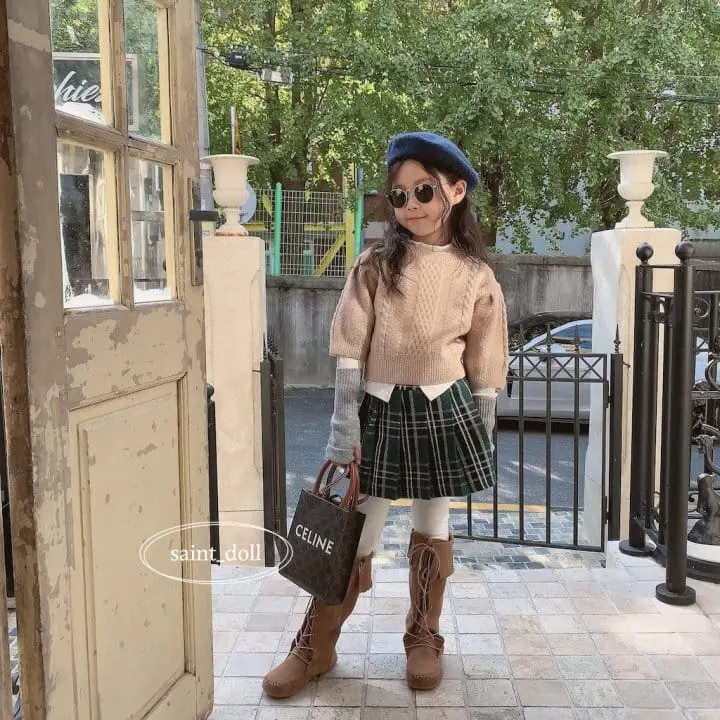Saint Doll - Korean Children Fashion - #minifashionista - Foming Knit Tee - 8