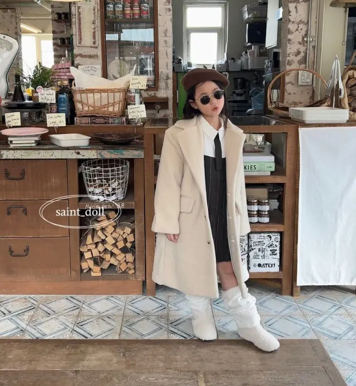 Saint Doll - Korean Children Fashion - #minifashionista - London Maxy Coat with mom - 11