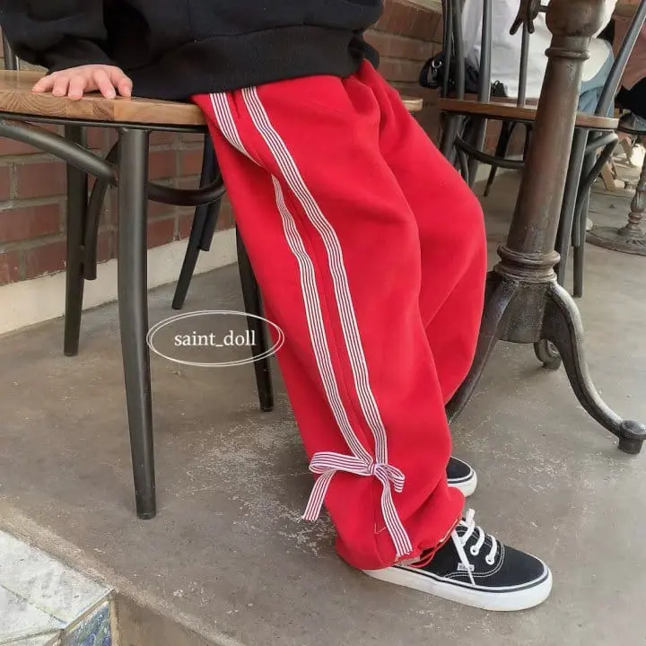 Saint Doll - Korean Children Fashion - #prettylittlegirls - Ribbon Pants with mom