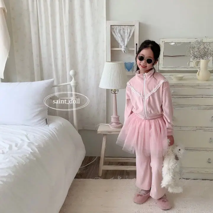 Saint Doll - Korean Children Fashion - #prettylittlegirls - Bvelvet Pants - 8