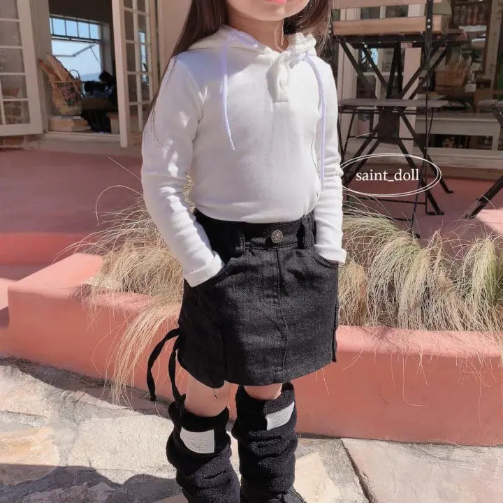 Saint Doll - Korean Children Fashion - #prettylittlegirls - Danjjack Hoody Tee - 5