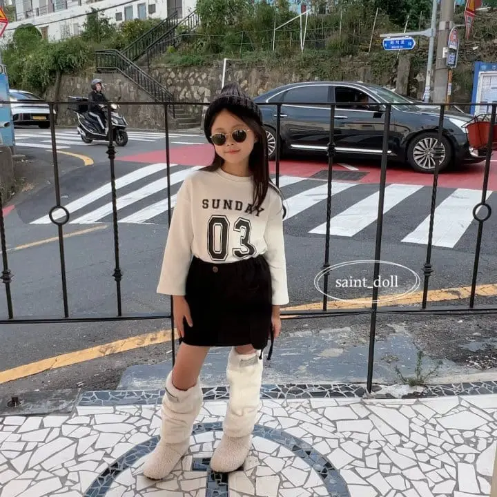 Saint Doll - Korean Children Fashion - #stylishchildhood - Sunday Tee - 6