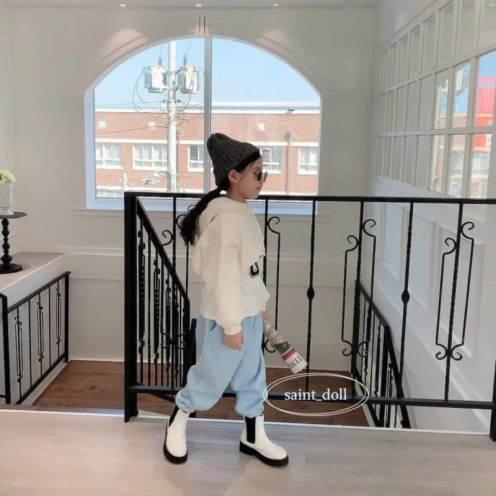 Saint Doll - Korean Children Fashion - #todddlerfashion - Hoody Crop Sweatshirt with mom - 11
