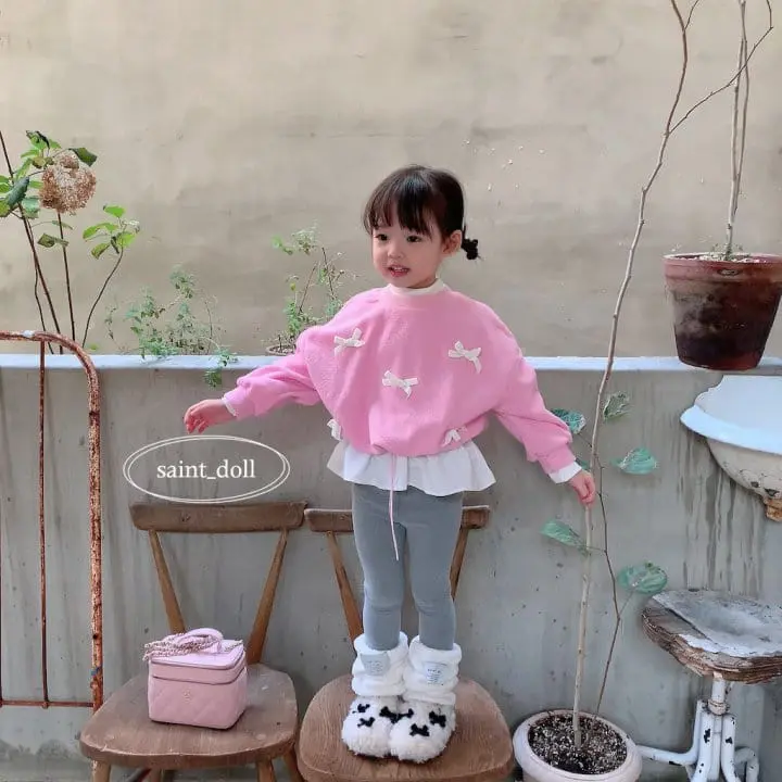 Saint Doll - Korean Children Fashion - #toddlerclothing - Warm Leggings - 2