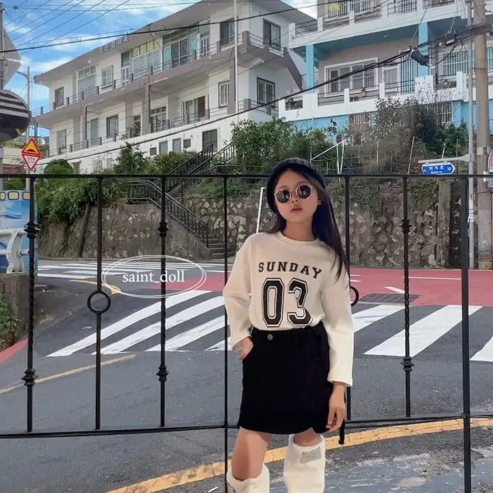 Saint Doll - Korean Children Fashion - #toddlerclothing - Sunday Tee - 5