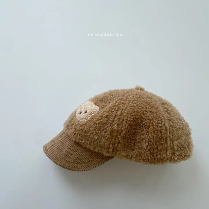 Shinseage Kids - Korean Children Fashion - #childofig - Bear bbogle Cap - 6