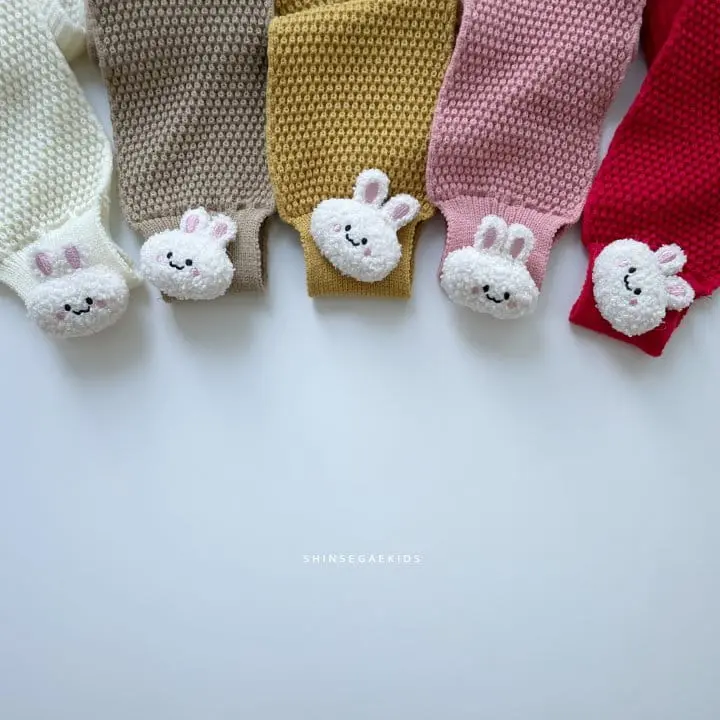 Shinseage Kids - Korean Children Fashion - #kidsstore - Rabbit Knit Neck