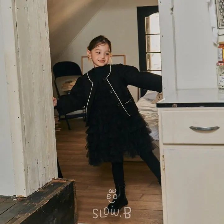 Slow B - Korean Children Fashion - #discoveringself - Sha One-piece - 5