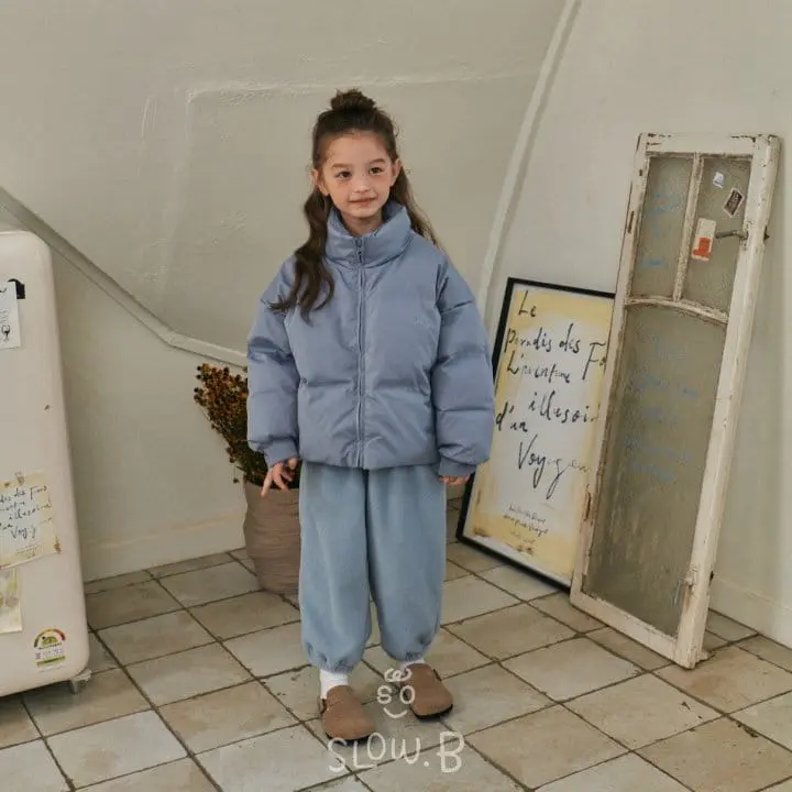 Slow B - Korean Children Fashion - #fashionkids - Wellon Padding Jacket - 4