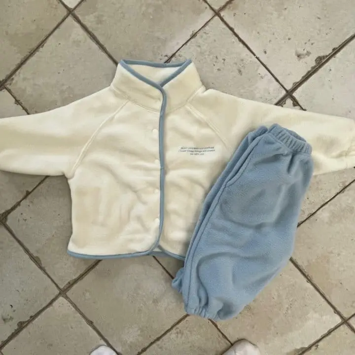 Slow B - Korean Children Fashion - #prettylittlegirls - Color Fleece Pants - 7