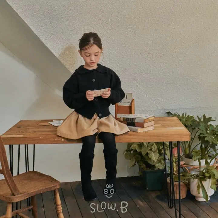 Slow B - Korean Children Fashion - #stylishchildhood - Color Cardigan  - 2