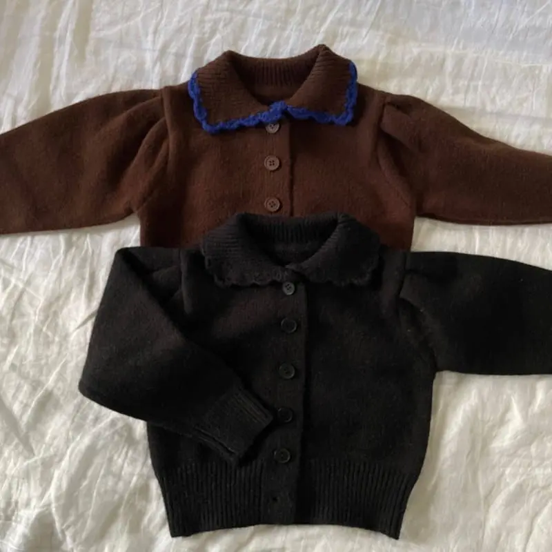 Slow B - Korean Children Fashion - #toddlerclothing - Color Cardigan 