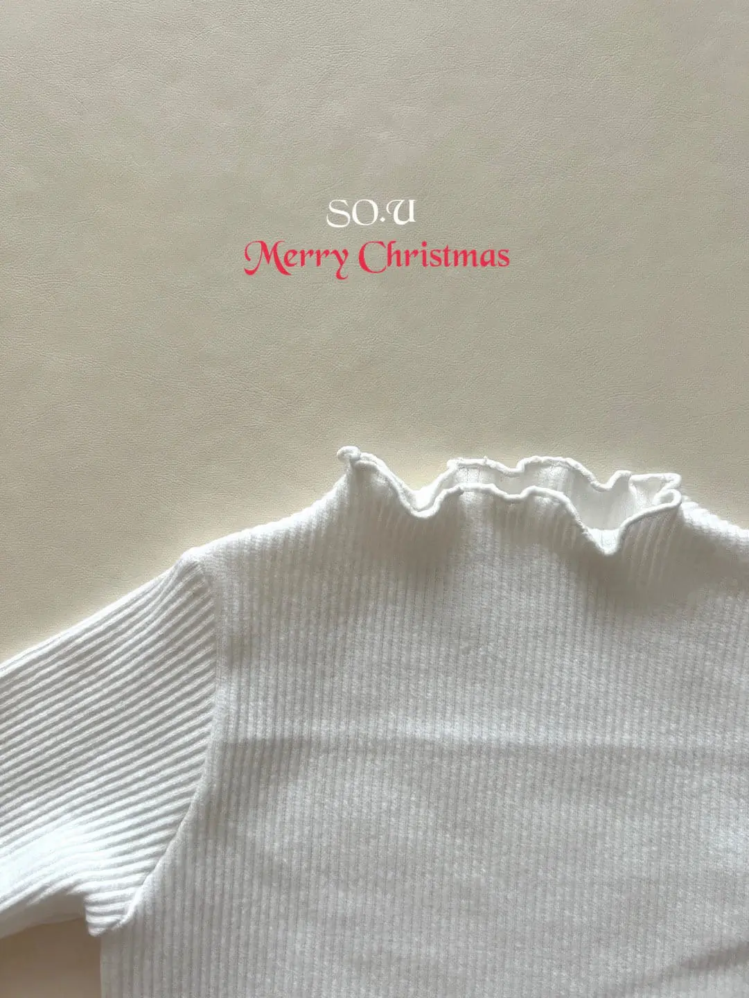 So U - Korean Baby Fashion - #babyfashion - Rib Terry Tee