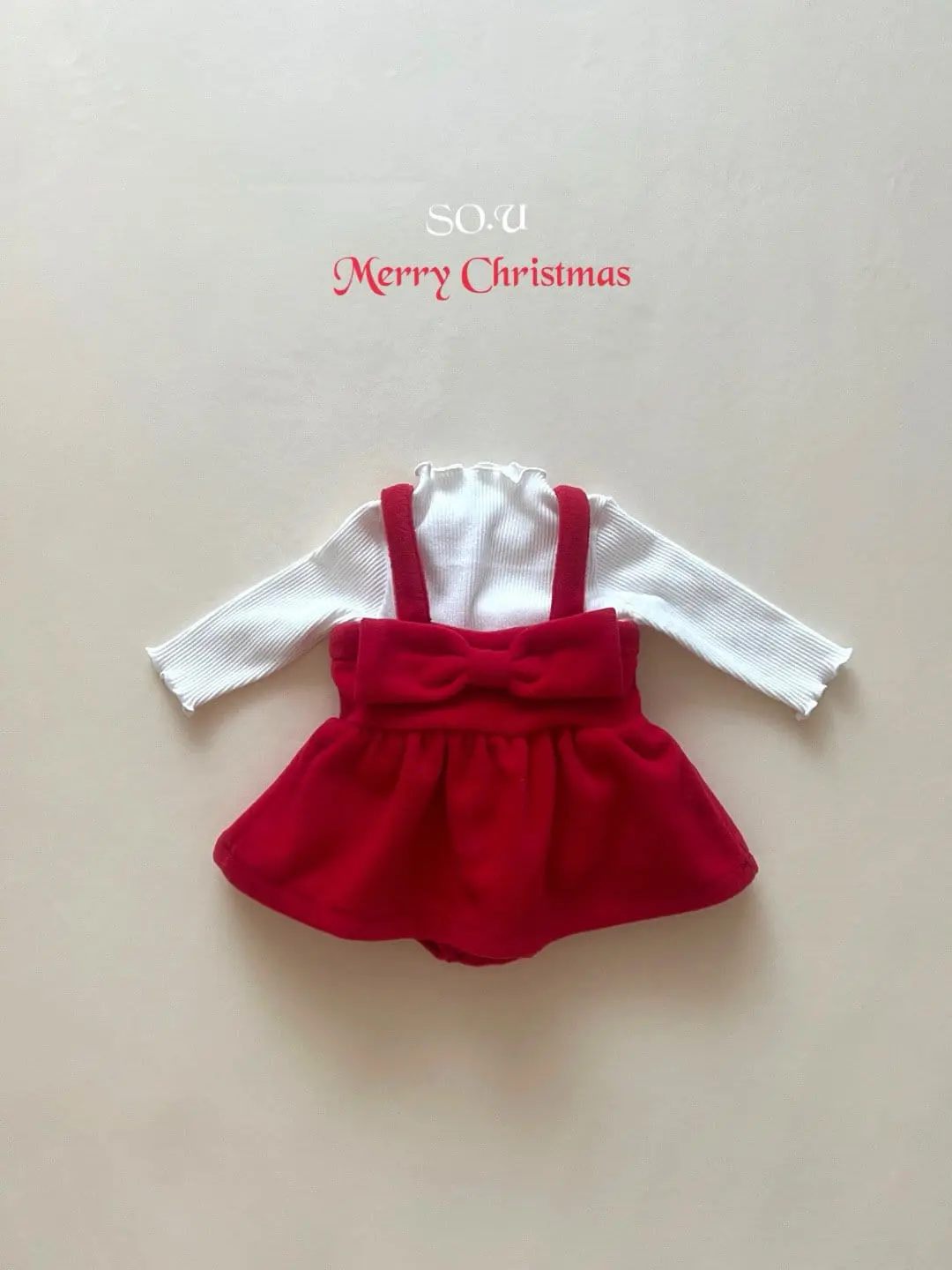 So U - Korean Baby Fashion - #babygirlfashion - Rib Terry Tee - 3