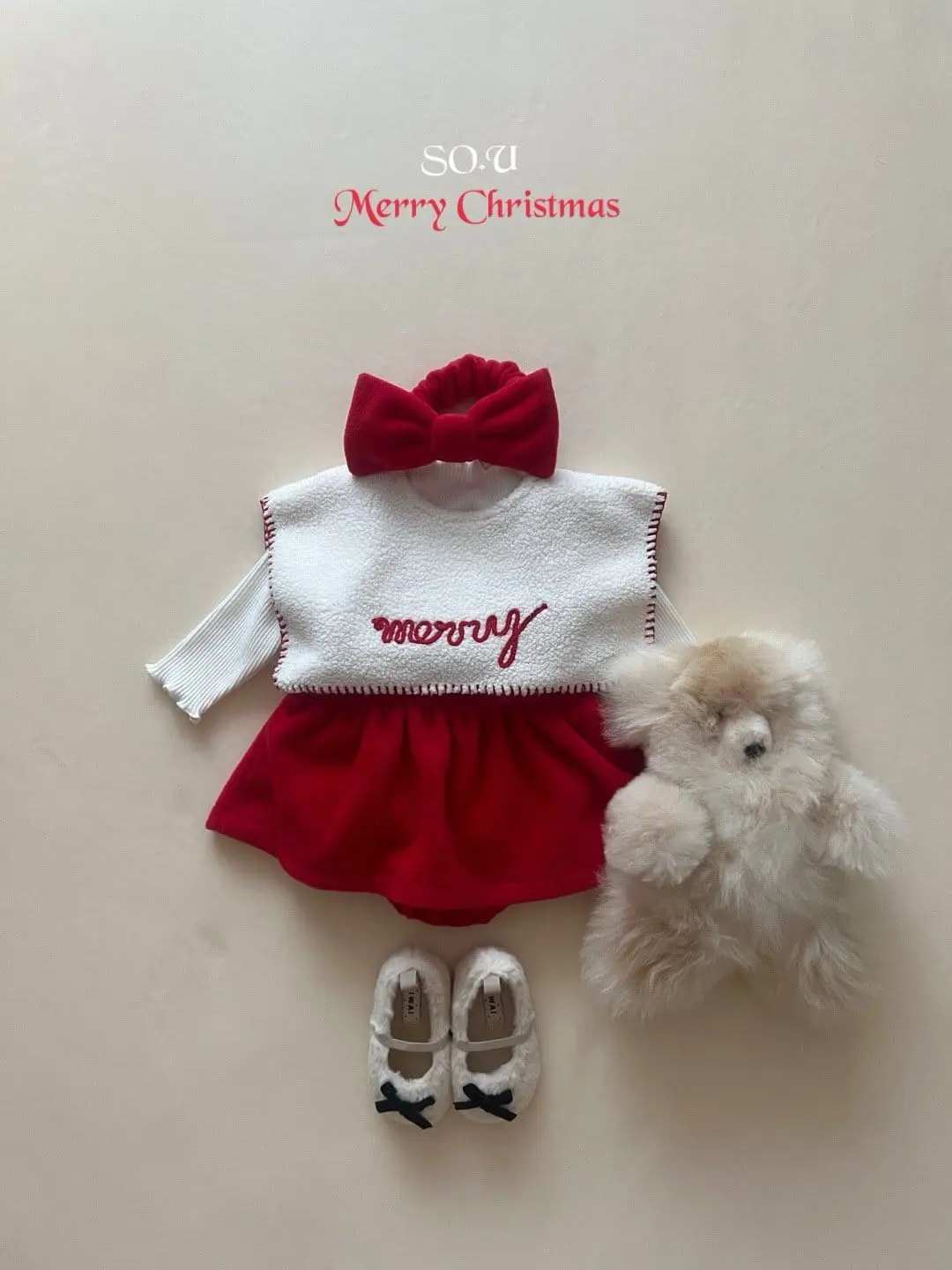 So U - Korean Baby Fashion - #babylifestyle - Big Ribbon Hair Band - 7