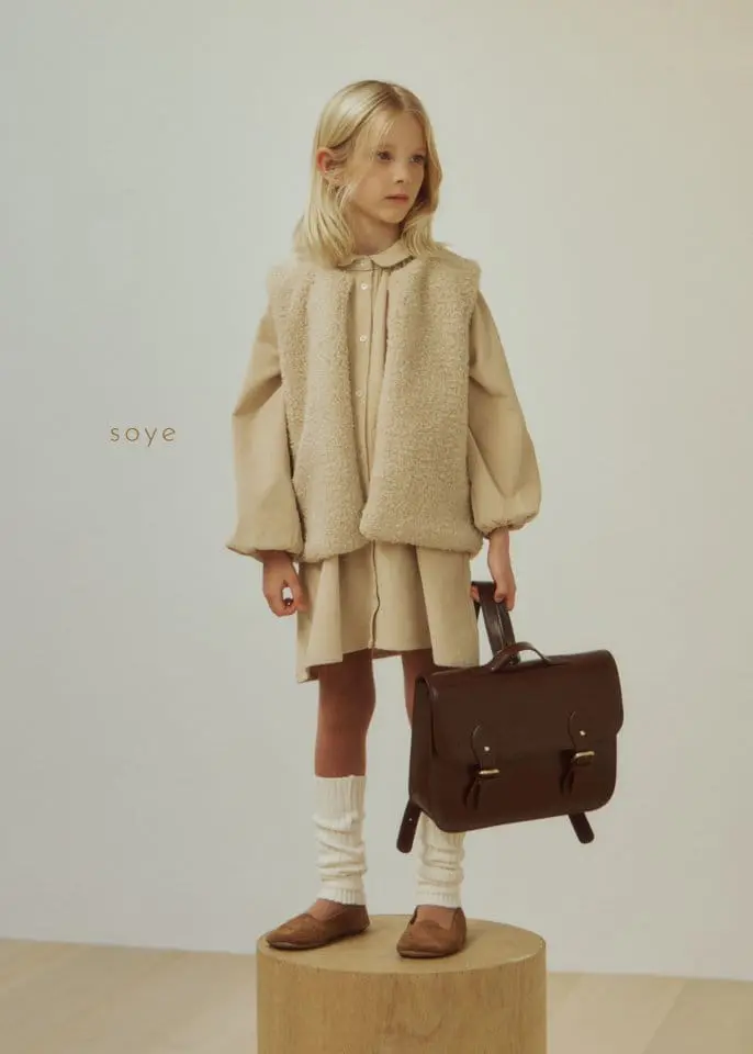 Soye - Korean Children Fashion - #childofig - Corduroy One-piece - 8