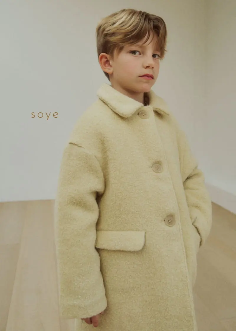 Soye - Korean Children Fashion - #kidsstore - Pale Coat - 3